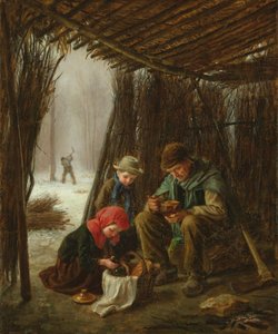Vedhuggarens måltid av Pierre Edouard Frere