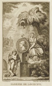 Ludvig XVI:s visdom av Pierre Etienne Moitte