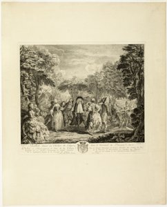 Karnevalen i Parnassus av Pierre François Basan