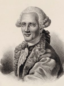Porträtt av kompositören Niccolò Piccinni 1728-1800.