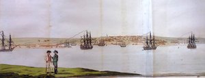 Hamnen i Sevastopol. Från resor genom det ryska imperiets södra provinser 1793 och 1