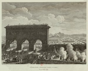 Allmänna federationen hölls i Paris den 14 juli 1790