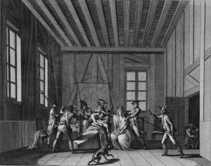 Mordet på Jean-Paul Marat, ca. 1795