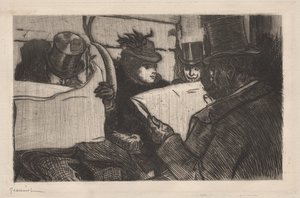 Kvällståg av Pierre Georges Jeanniot