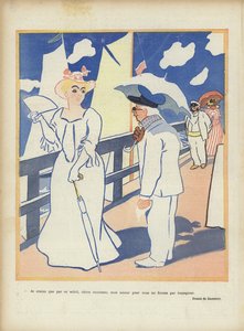Illustration för Le Rire av Pierre Georges Jeanniot