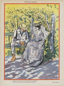 Illustration för Le Rire av Pierre Georges Jeanniot