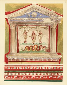 Hushållslararium i Vettiihuset, Pompeji