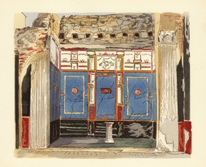 Tablinum av den lilla fontänens hus, Casa della Fontana Piccola, Pompeji