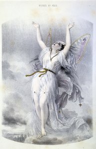 Fairy: La Peri - i "Mythological women", av Mery och Foelix, ill. av G. Staal, red. av Gouet av Pierre Gustave Eugene Staal