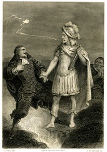 Don Juan, verk av Jean Baptiste Poquelin dit Moliere av Pierre Gustave Eugene Staal