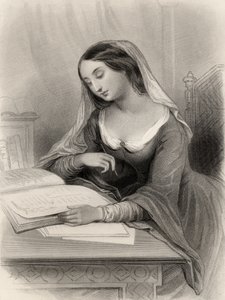 Heloise (1101-60) illustration från 