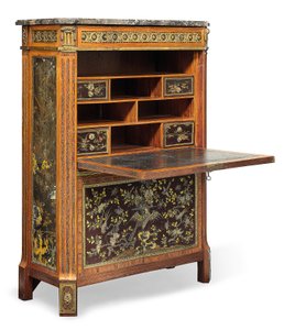 Louis XVI Secretaire a Abbatant, sent 1700-tal av Pierre Harry Mewesen