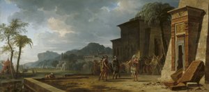Alexander vid Cyrus den stores grav, 1796