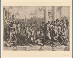 Allegori av skulptur av Pierre II Biard