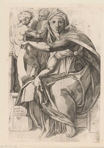 Delfish sibille av Pierre II Biard