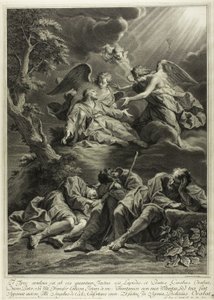 Kristus i Getsemane av Pierre Imbert Drevet
