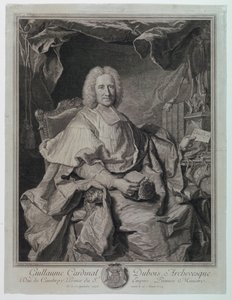 Porträtt av Guillaume kardinal Dubois (1650-1723)