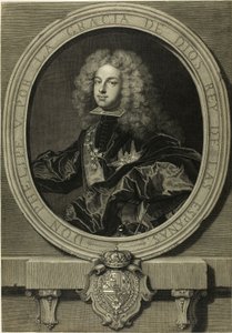 Porträtt av Philippe V, kung av Spanien