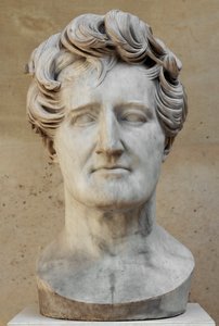 Porträttbyst av Cuvier(Georges, Leopold, Frederic ... av Pierre Jean David d