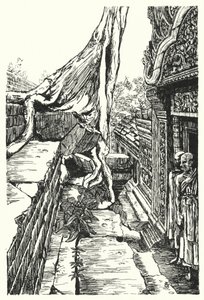 På andra våningen, Baphuon (gravyr)