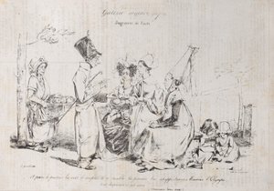 Mythological Gallery: Judgment of Paris, ca. 1829-31. av Pierre Langlumé
