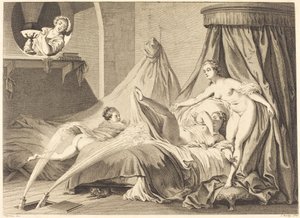 Vattenverket av Pierre Laurent Auvray after Jean Honoré Fragonard