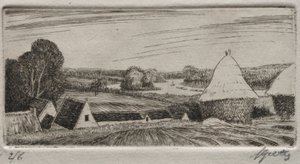 Brebant Farm av Pierre Louis Gatier