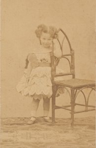 Rustik stol, 1860-tal. av Pierre Louis Pierson