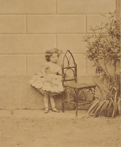 Fortfarande den rustika stolen, 1860-tal. av Pierre Louis Pierson