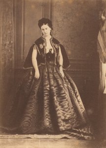 Moiréklänningen, 1860-talet.