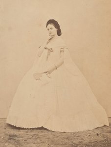 Den andra plisie-badrocken, 1860-tal. av Pierre Louis Pierson