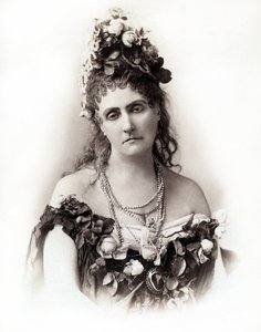 Porträtt av grevinnan Virginia Oldoini Verasis di Castiglione (1835Ð1899) - Porträtt av Virginia Oldoini Verasis, grevinnan av Castiglione (1837-1899) - foto av Pierre Louis Pierson (1822-1913)