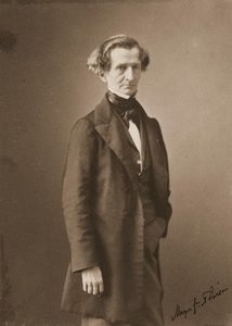 Porträtt av Hector Berlioz 1803-1869, ca. 1850 av Pierre Louis Pierson