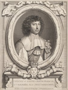 Porträtt av Ludvig XIV, 1650-1702.