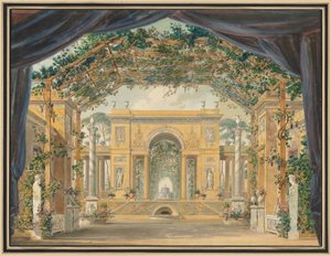 Dekoration utförd för födelsedagen av Hans Majestät Kungen av Westfalen, 1811.