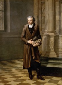 Porträtt av arkeologen Alexandre Lenoir 1761-1839