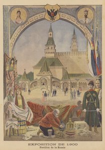 Den ryska paviljongen vid Exposition Universelle 1900 i Paris