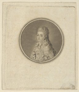Anne de Chaumont-Guitry, grevinna av Amblimont, 1780-1817. av Pierre Michel Alix