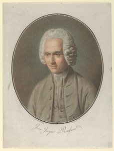 Jean Jacques Rousseau, 1791 av Pierre Michel Alix