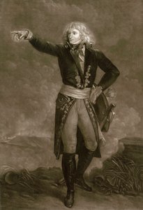 Napoleon Bonaparte som chef för Italiens armé (1796-1797) - Gravyr av Pierre Michel (Pierre-Michel) Alix (1762-1817) av Pierre Michel Alix