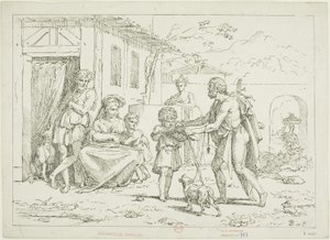 Homer av Pierre Nolasque Bergeret