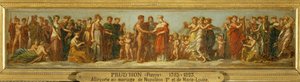 Noces de Hebe et Hercule, allegori med anknytning till Napoleon I:s och Marie Louises äktenskap ... av Pierre Paul (attr. to) Prud