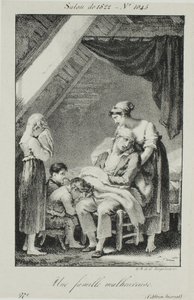 En olycklig familj av Pierre Paul Prud