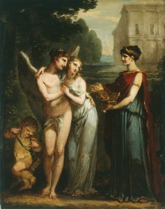 Oskuldsfullhet föredrar kärlek framför rikedom av Pierre Paul Prud