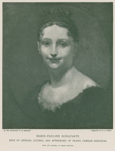 Marie-Pauline Bonaparte av Pierre Paul Prudhon