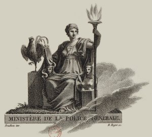 Inrikesministeriet - emblem av Pierre Paul Prud