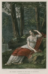 Kejsarinnan Josephine i parken vid Malmaison av Pierre Paul Prudhon
