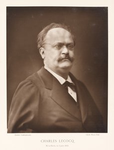 Charles Lecocq (Paris, 1832) av Pierre Petit