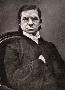 Emile Littre, fransk lexikograf och filosof, 1800-talet