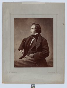 Porträtt av Delacroix av Pierre Petit